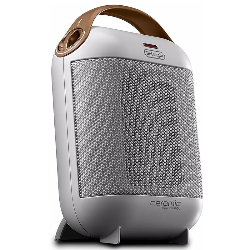 Delonghi 1800W Capsule Ceramic Fan Heater - White | HFX30C18.IW from Delonghi - DID Electrical