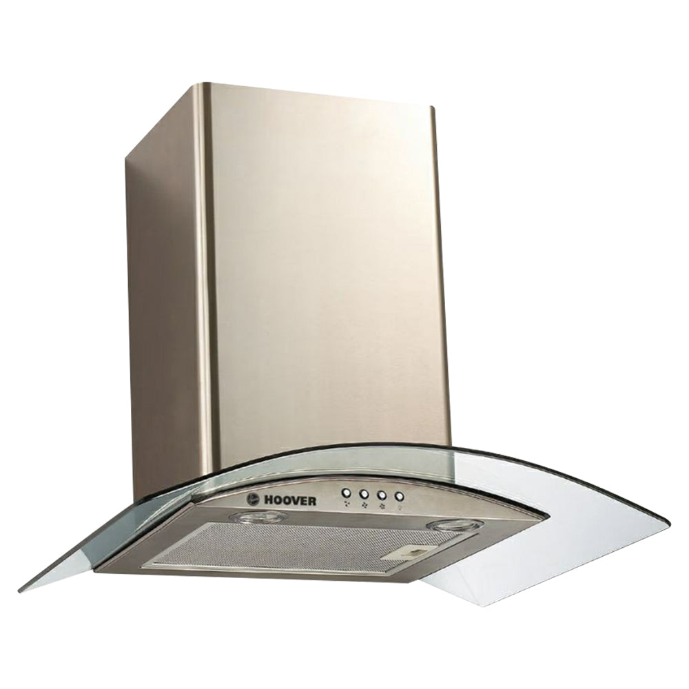 Hoover 60CM Wall Mounted Decorative Chimney Hood - Stainless Steel | HGM600X/1 from Hoover - DID Electrical