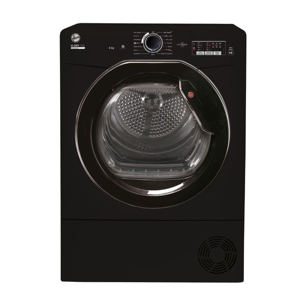 Hoover 8KG Condenser Tumble Dryer - Black | HLEC8LGB-80 from Hoover - DID Electrical