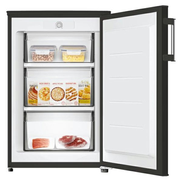 Hoover 85L Freestanding Freezer - Black | HOUQS 58EBHK from Hoover - DID Electrical