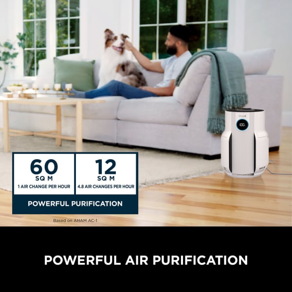 Shark NeverChange5 Air Purifier - White | HP150UK from Shark - DID Electrical