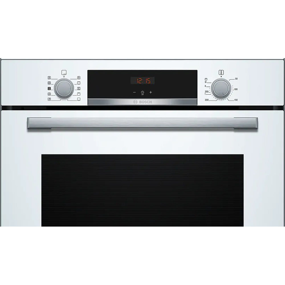 Bosch 71L Built-In Electric Single Oven - White | HQA534BW3B from Bosch - DID Electrical