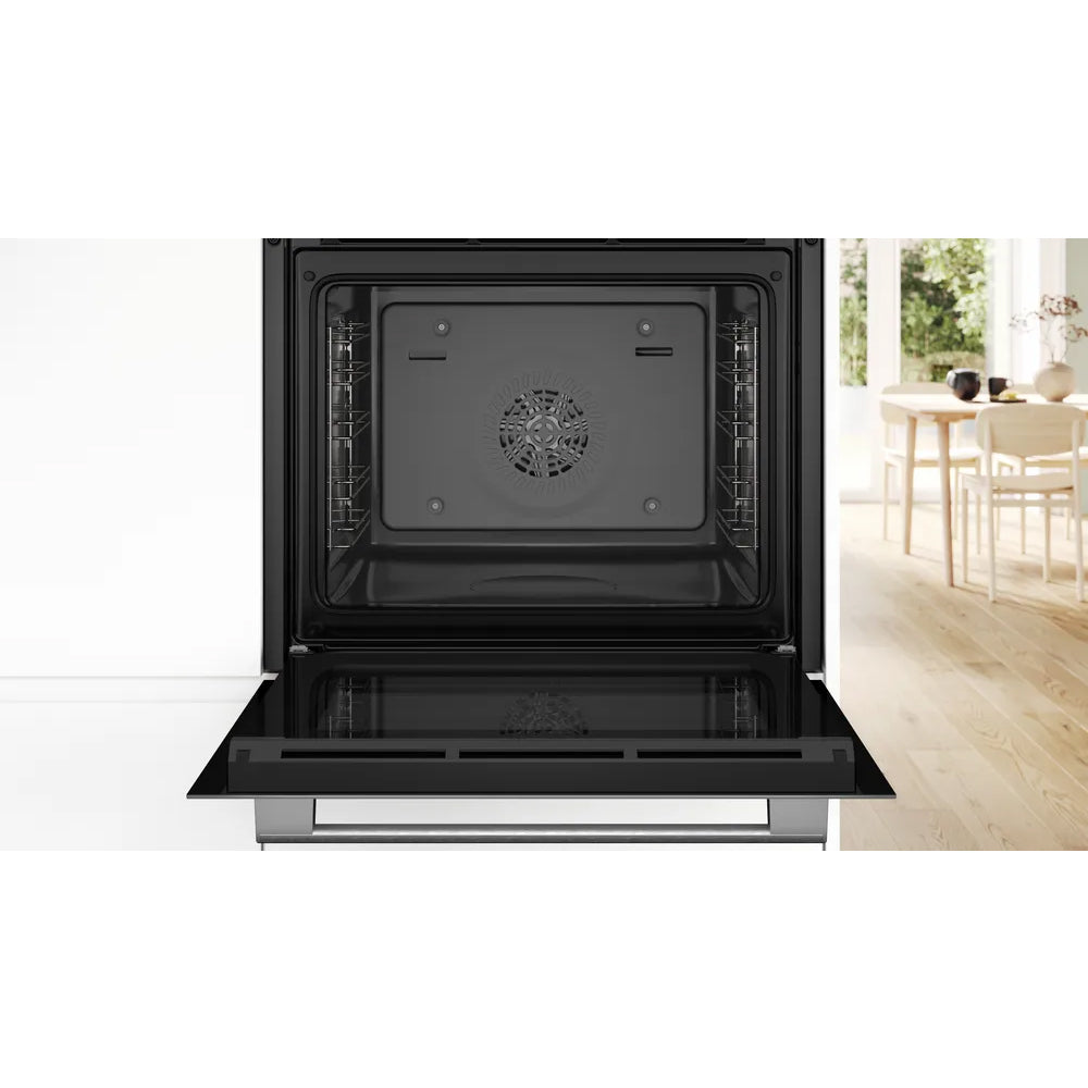 Bosch 71L Built-In Electric Single Oven - White | HQA534BW3B from Bosch - DID Electrical