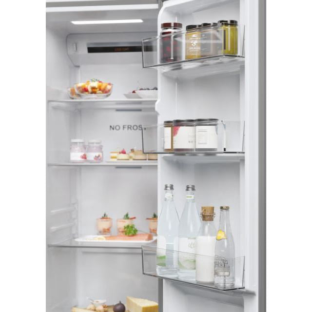 Haier SBS 90 Series 5 511L Side by Side American Style Fridge Freezer - Platinum Inox | HSR5918DIMPUK from Haier - DID Electrical