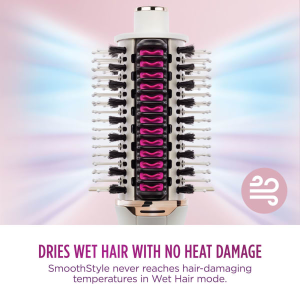 Shark SmoothStyle Hot Brush &amp; Smoothing Comb - Silk | HT202UK from Shark - DID Electrical