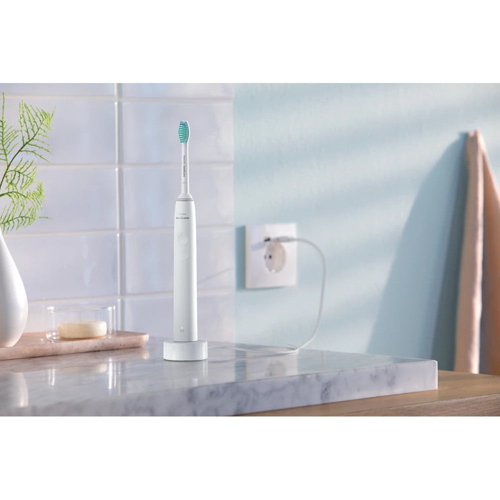 Philips Sonicare 2100 Series Sonic Electric Toothbrush - White | HX3651/13 from Philips - DID Electrical