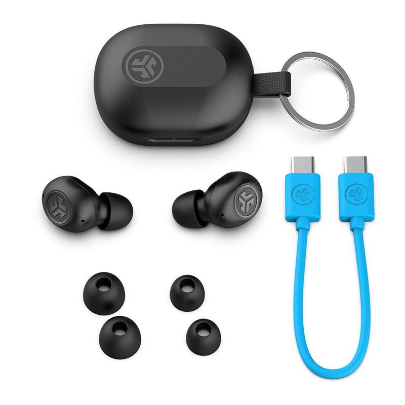 JLab JBuds Mini In-Ear True Wireless Earbuds - Black | IEUEBJBMINIRBLK124 from JLab - DID Electrical