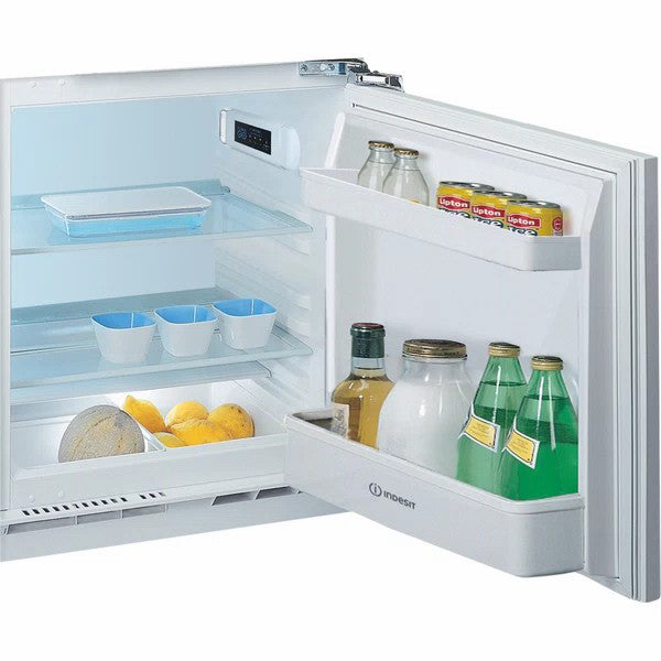 Indesit 144L Integrated Undercounter Fridge - Steel | INBUL011UK from Indesit - DID Electrical