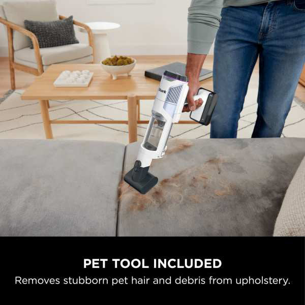 Shark Bagless Cordless Pet Vacuum Cleaner - White | IW4621UKT from Shark - DID Electrical