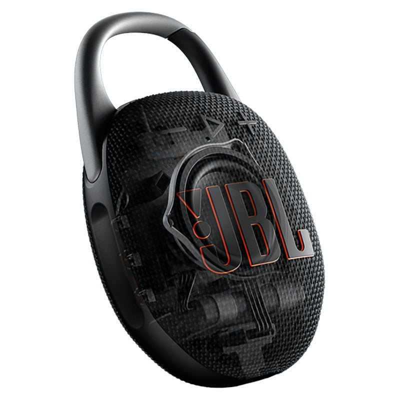 JBL Clip 5 Wireless Portable Bluetooth Speaker - Black | JBLCLIP5BLK from JBL - DID Electrical