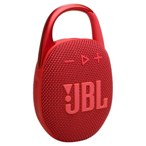 JBL Clip 5 Wireless Portable Bluetooth Speaker - Red | JBLCLIP5RED