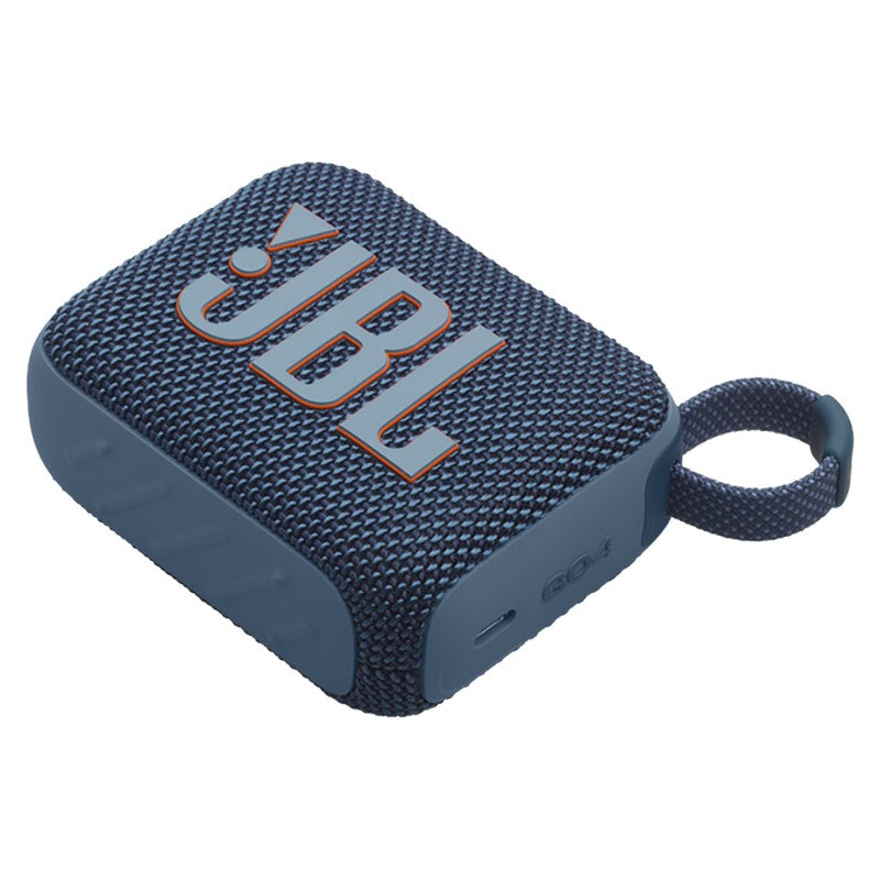 JBL Go 4 Wireless Portable Bluetooth Speaker - Blue | JBLGO4BLU from JBL - DID Electrical