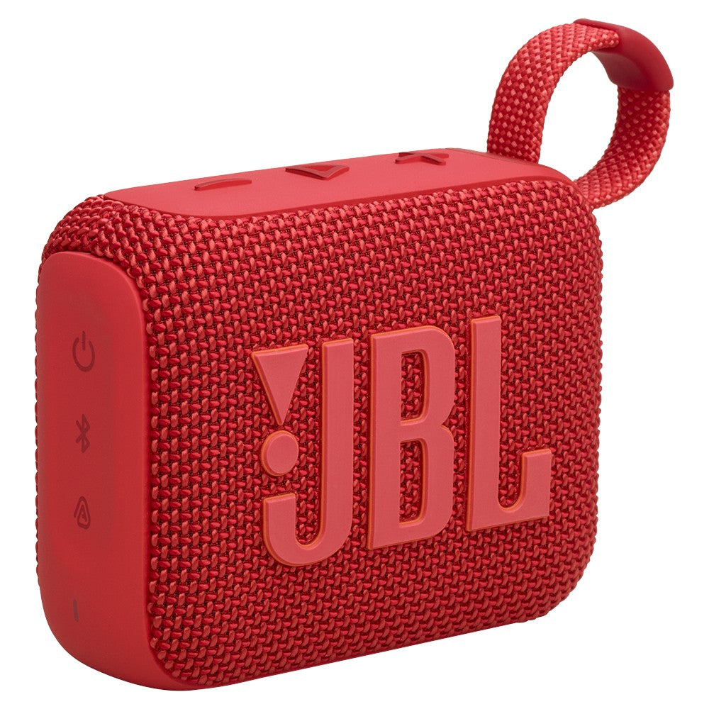 JBL Go 4 Wireless Portable Bluetooth Speaker - Red | JBLGO4RED from JBL - DID Electrical