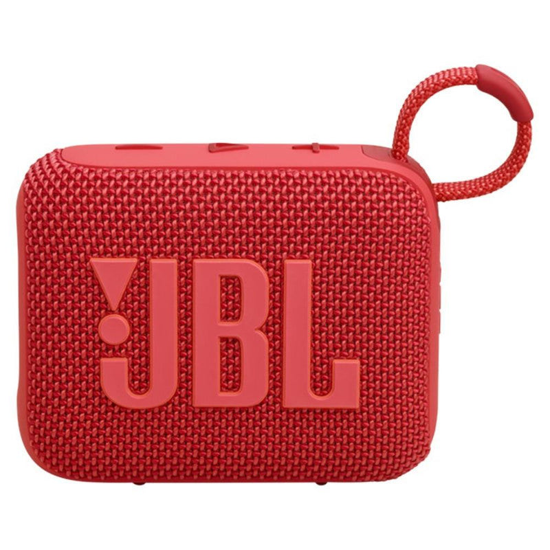 JBL Go 4 Wireless Portable Bluetooth Speaker - Red | JBLGO4RED from JBL - DID Electrical