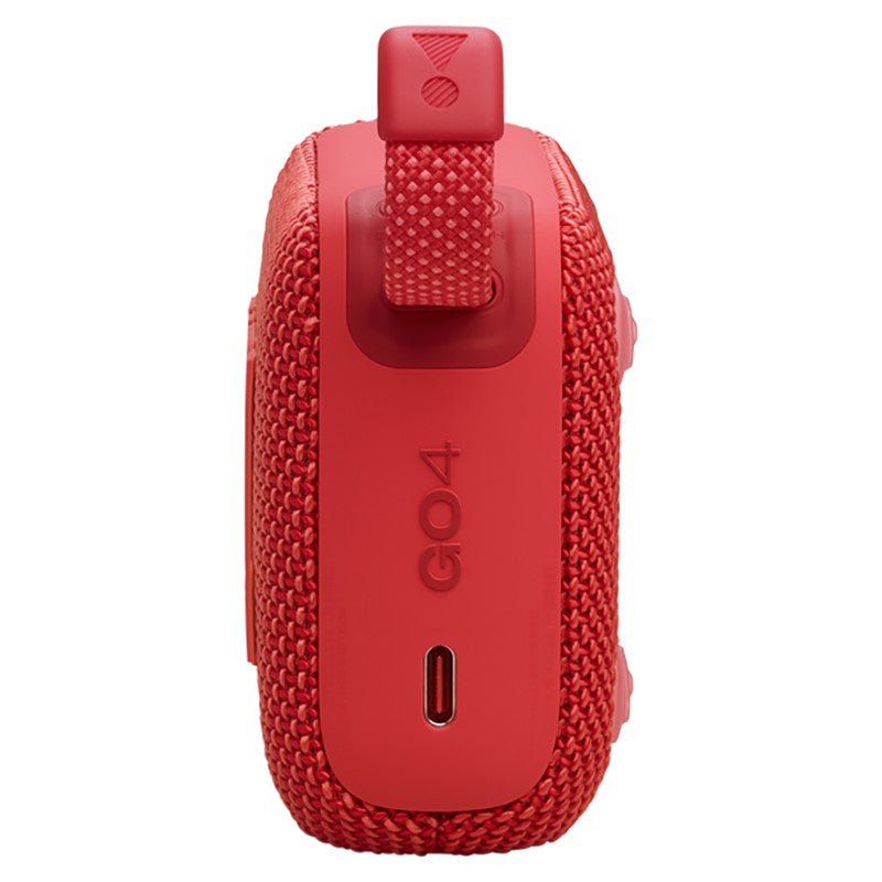 JBL Go 4 Wireless Portable Bluetooth Speaker - Red | JBLGO4RED from JBL - DID Electrical