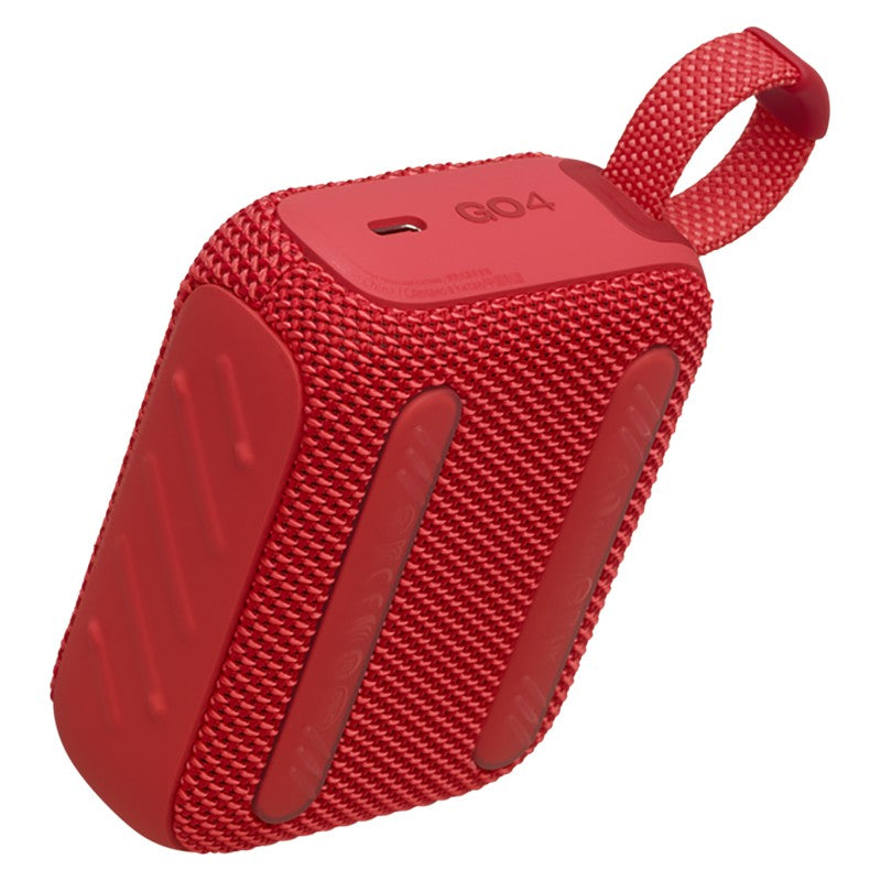 JBL Go 4 Wireless Portable Bluetooth Speaker - Red | JBLGO4RED from JBL - DID Electrical