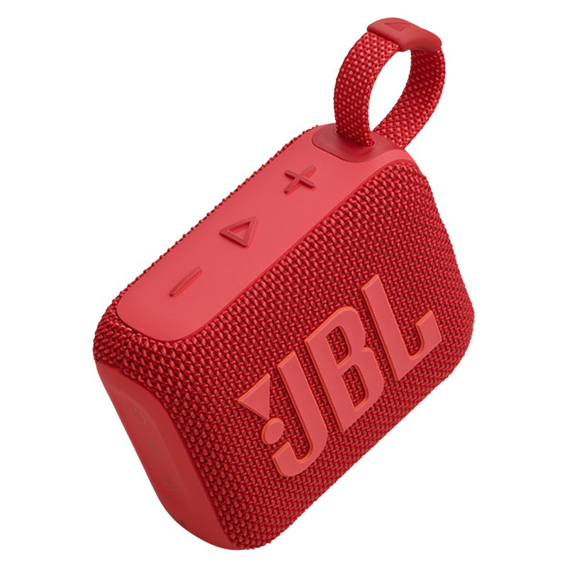 JBL Go 4 Wireless Portable Bluetooth Speaker - Red | JBLGO4RED from JBL - DID Electrical