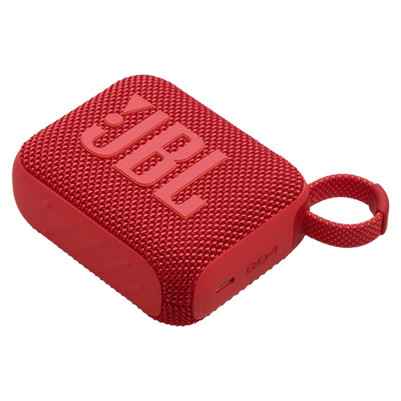 JBL Go 4 Wireless Portable Bluetooth Speaker - Red | JBLGO4RED from JBL - DID Electrical