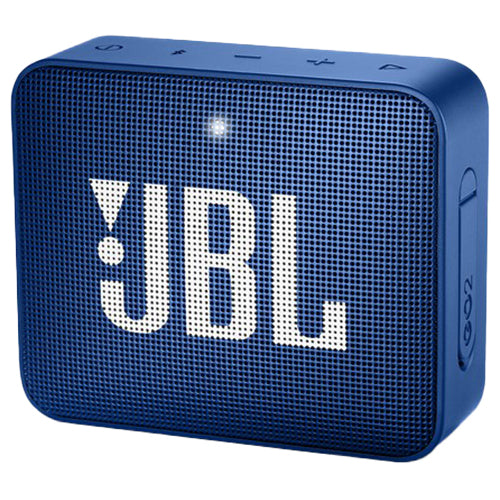 JBL Go 2 Wireless Portable Bluetooth Speaker - Blue | JBLGOES2BLUEU from JBL - DID Electrical