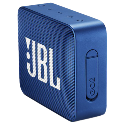 JBL Go 2 Wireless Portable Bluetooth Speaker - Blue | JBLGOES2BLUEU from JBL - DID Electrical