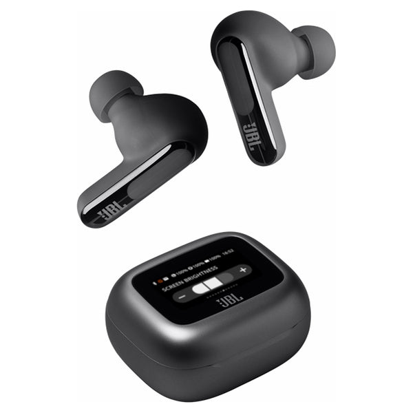 JBL Live Beam 3 In-Ear True Wireless Earbuds - Black | JBLLIVEBEAM3BLK from JBL - DID Electrical