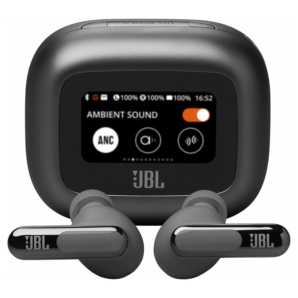 JBL Live Beam 3 In-Ear True Wireless Earbuds - Black | JBLLIVEBEAM3BLK from JBL - DID Electrical