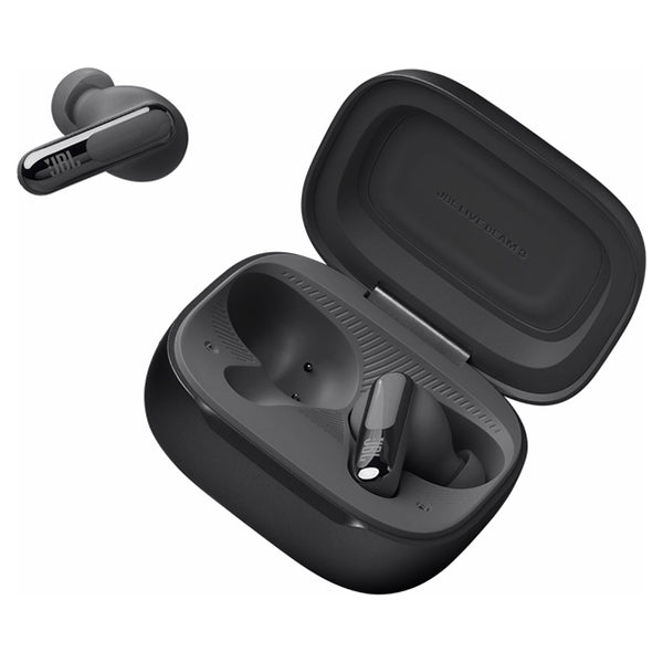 JBL Live Beam 3 In-Ear True Wireless Earbuds - Black | JBLLIVEBEAM3BLK from JBL - DID Electrical