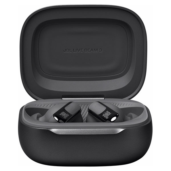 JBL Live Beam 3 In-Ear True Wireless Earbuds - Black | JBLLIVEBEAM3BLK from JBL - DID Electrical