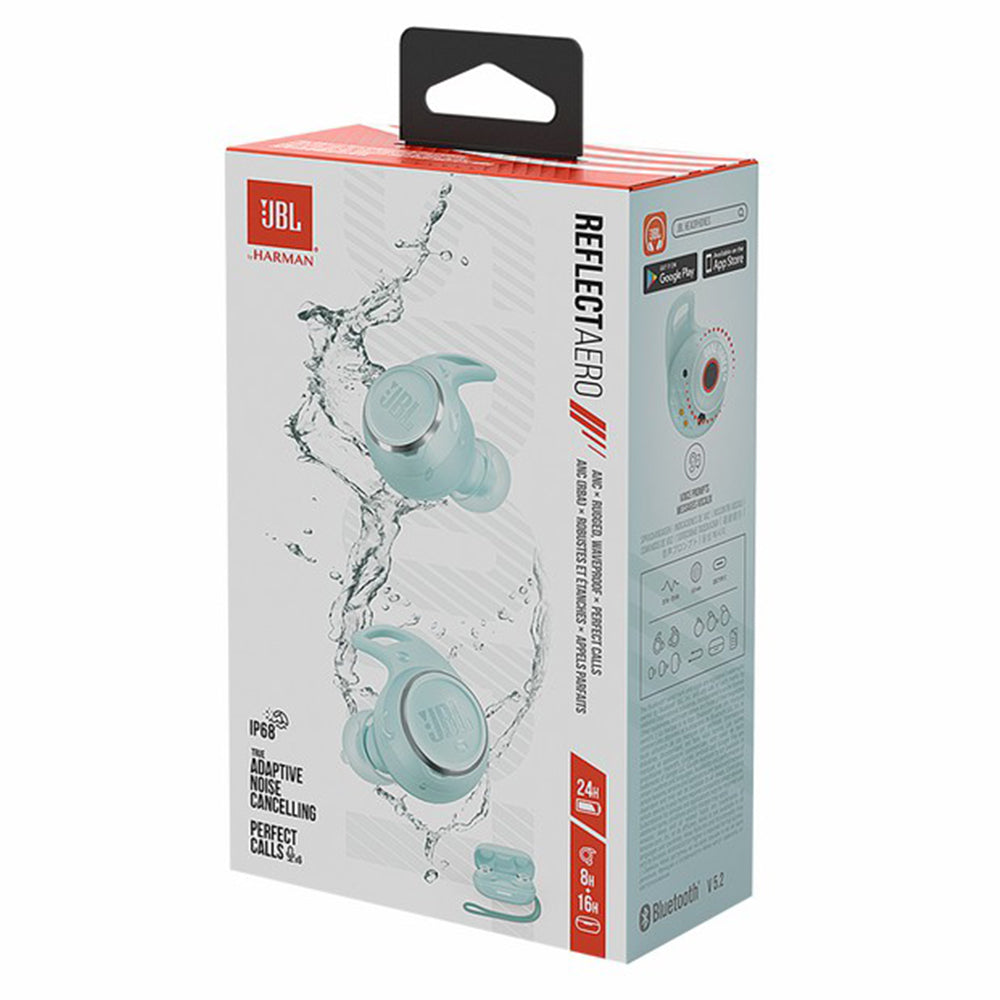 JBL Reflect Aero TWS In-Ear Noise Cancelling Wireless Earbuds - Mint | JBLREFLECTAEROMINT from JBL - DID Electrical