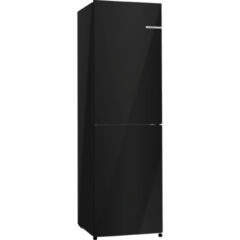 Bosch Series 2 255L No Frost Freestanding Fridge Freezer - Black | KGN27NBEAG