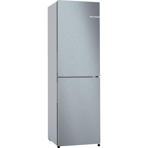 Bosch Series 2 50/50 255L Frost Free Fridge Freezer - Stainless Steel Effect | KGN27NLEAG