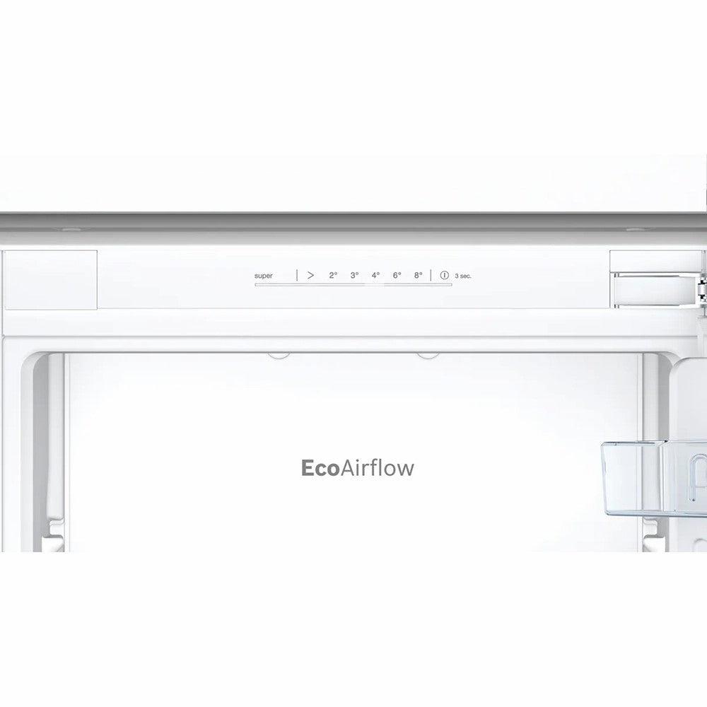 Bosch Series 2 177.2x54.1CM Frost Free Integrated Fridge Freezer - White | KIN85NFF0G from Bosch - DID Electrical