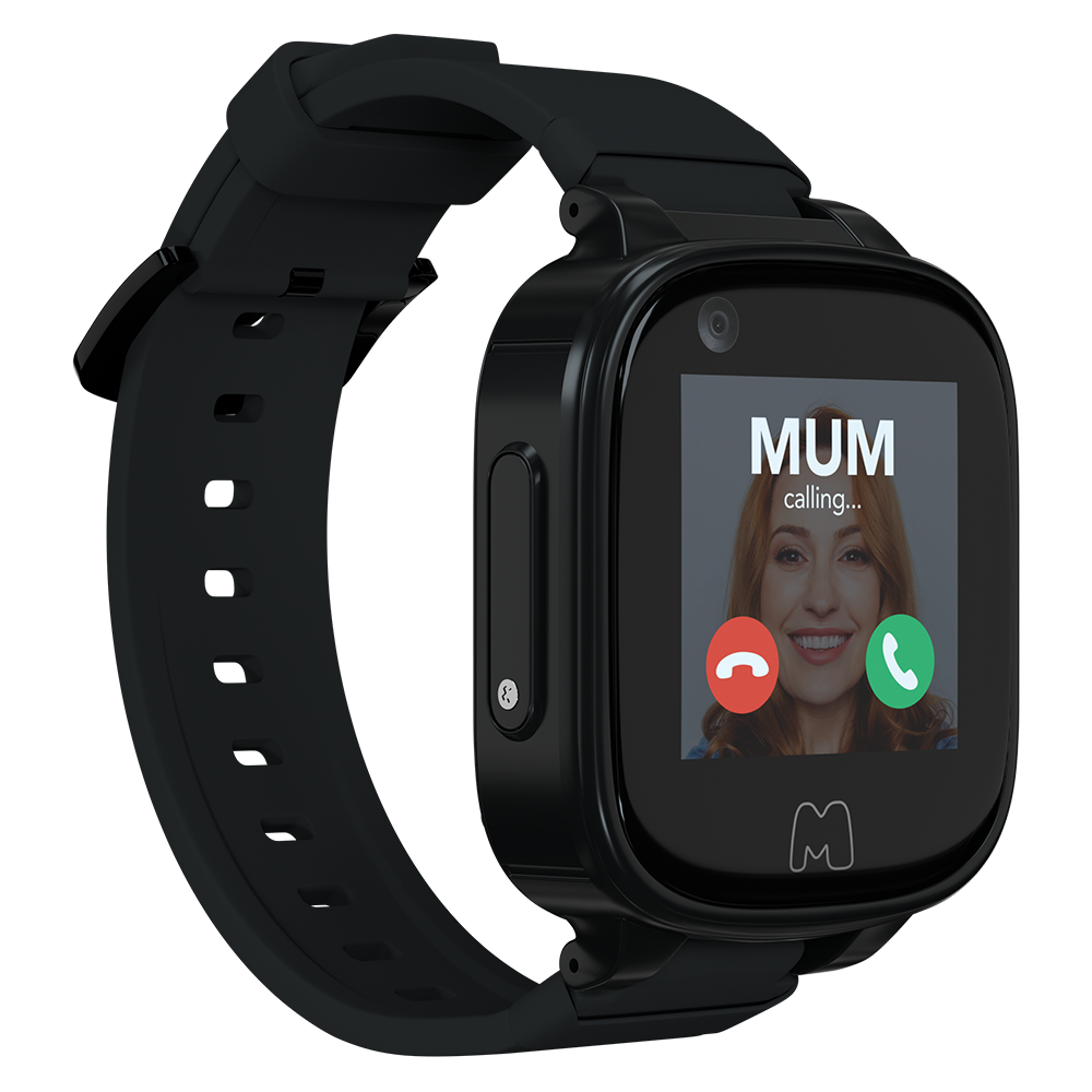 Moochies Connect 1.44&quot; 4G Kids Phone Smartwatch - Black | MW14BLK from Moochies - DID Electrical