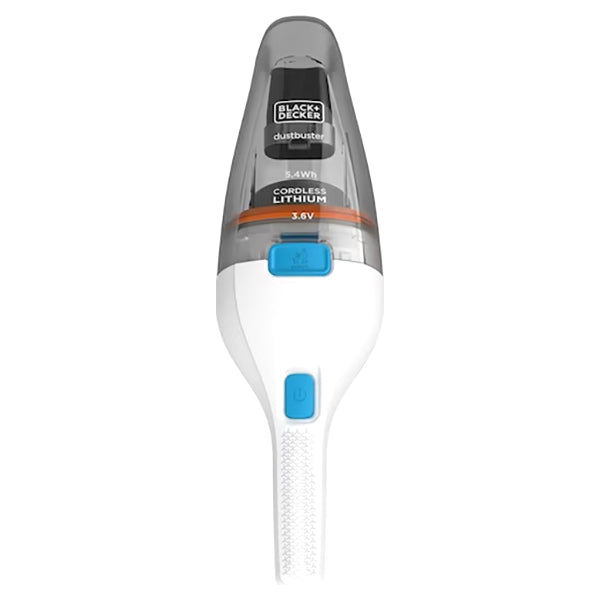 Black &amp; Decker 3.6V Cordless Dustbuster Handheld Vacuum Cleaner - White | NVC115JL-GB from Black &amp; Decker - DID Electrical