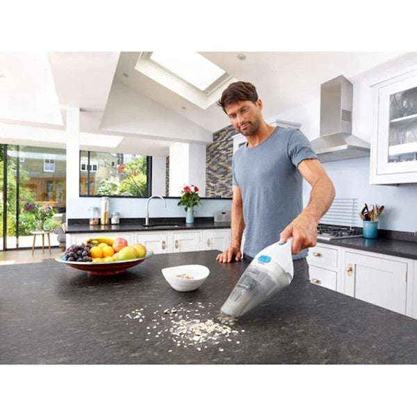 Black &amp; Decker 3.6V Cordless Dustbuster Handheld Vacuum Cleaner - White | NVC115JL-GB from Black &amp; Decker - DID Electrical