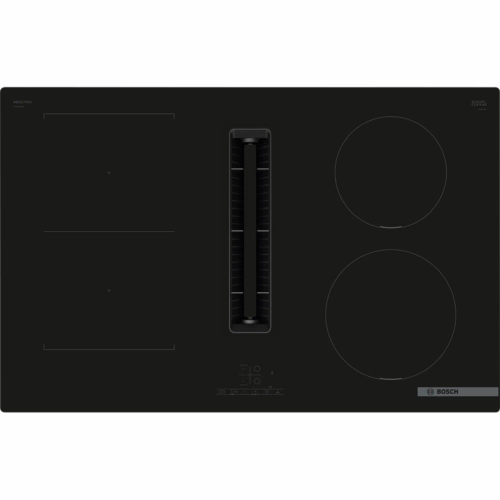 Bosch Series 4 80CM Surface Mount Induction Hob - Black | PVS811B16E from Bosch - DID Electrical