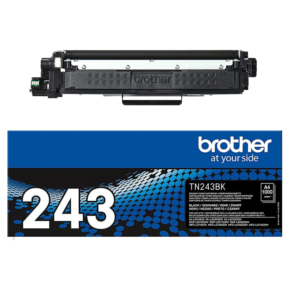 Brother Genuine TN-243BK Toner Cartridge - Black | SBRO0856 from Brother - DID Electrical