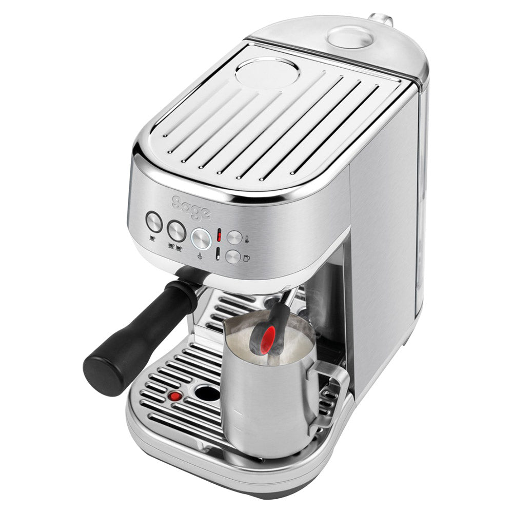 Sage The Bambino Plus Coffee Machine - Brushed Stainless Steel | SES500BSS4GUK1 from Sage - DID Electrical