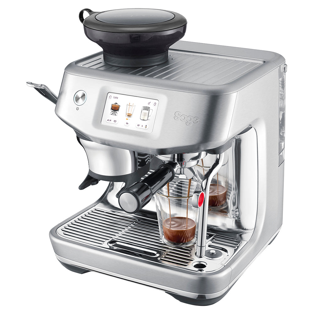 Sage The Barista Touch Impress 2L Bean To Cup Coffee Machine - Black Stainless Steel | SES881BST4GUK1 from Sage - DID Electrical