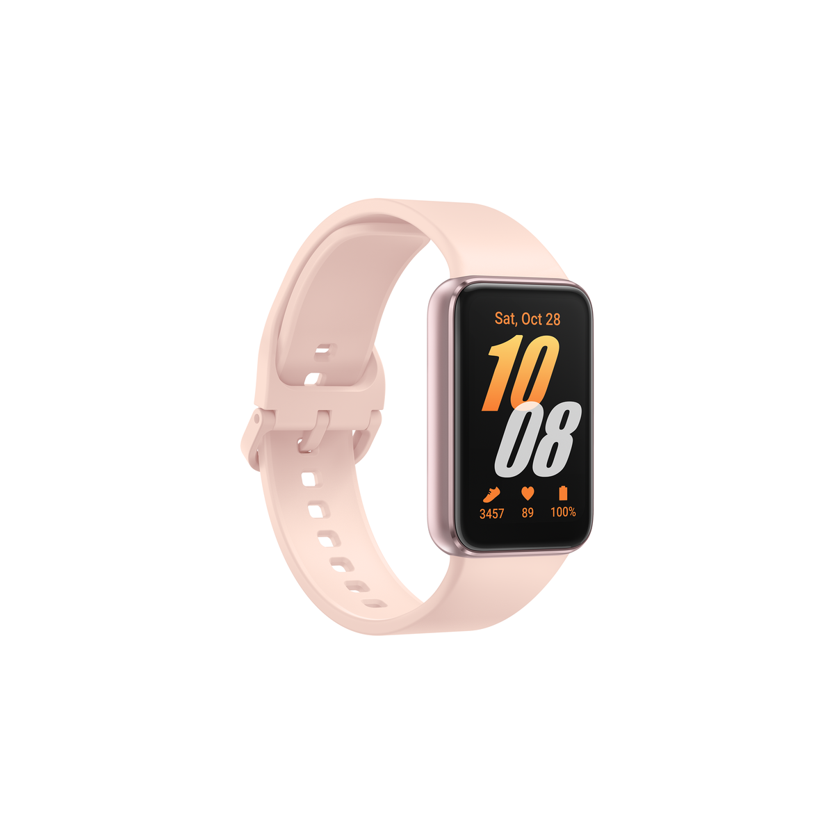 Samsung Galaxy Fit3 1.6&quot; Smartwatch - Pink Gold | SM-R390NIDAEUB from Samsung - DID Electrical