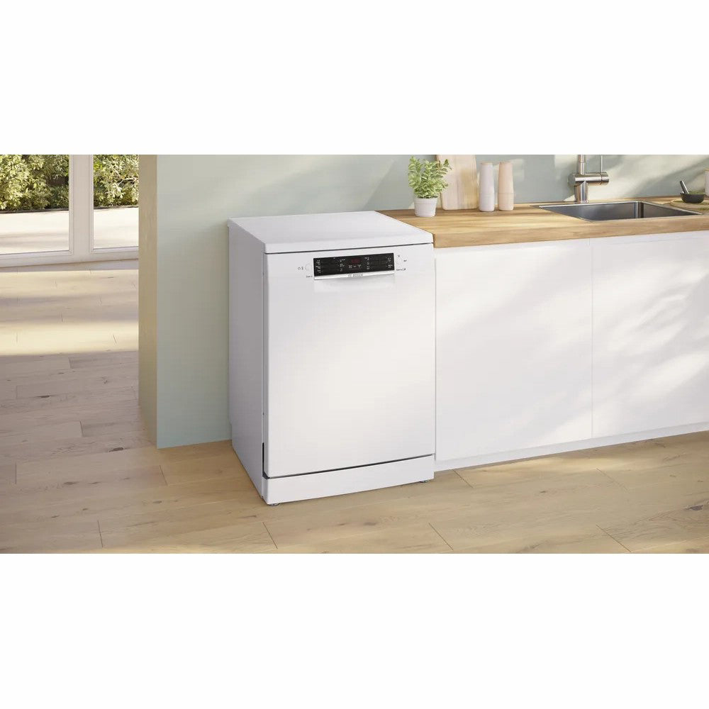 Bosch Series 2 60CM Freestanding Standard Dishwasher - White | SMS26AW08G from Bosch - DID Electrical