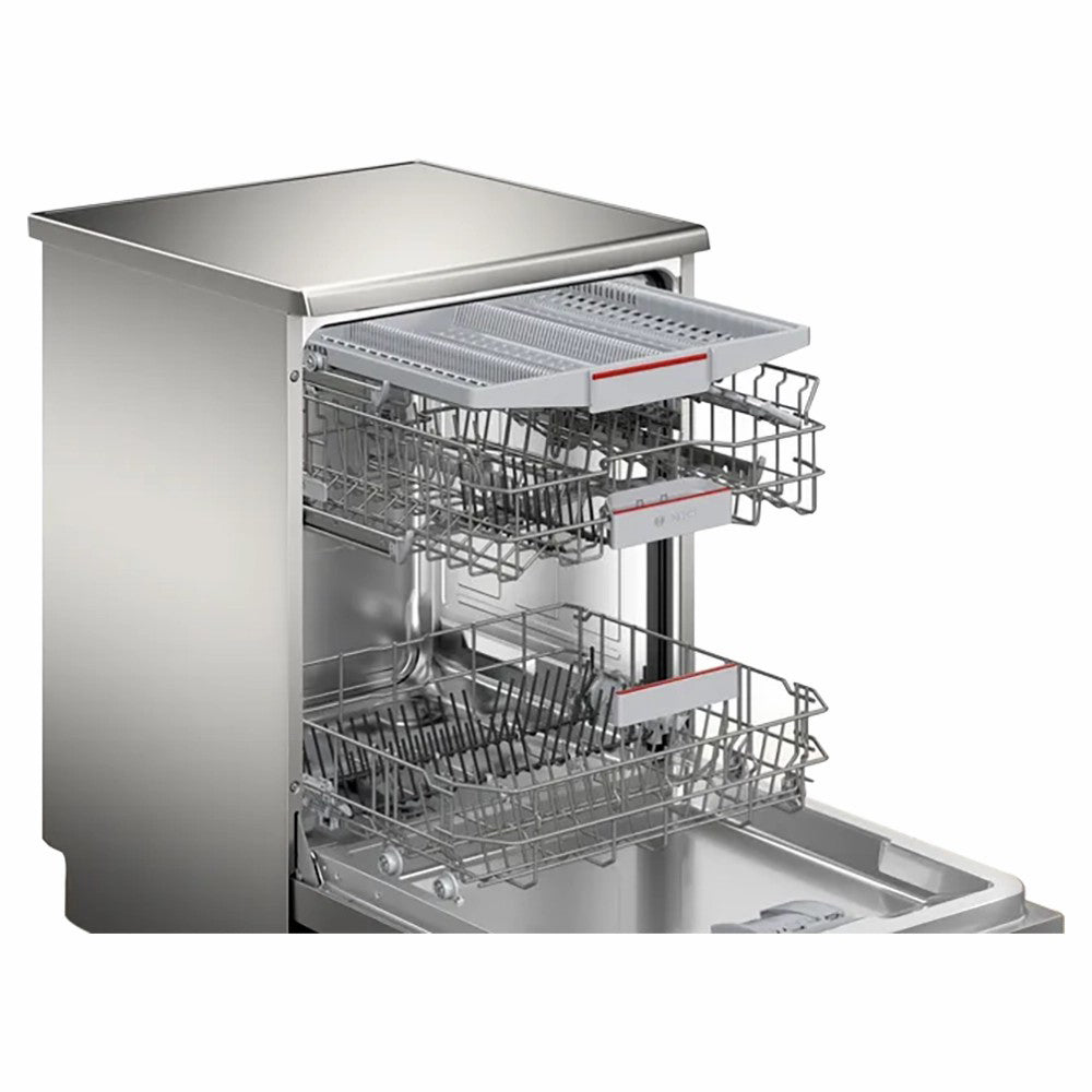 Bosch Series 4 60CM Freestanding Dishwasher - Stainless Steel | SMS4EMI06G from Bosch - DID Electrical