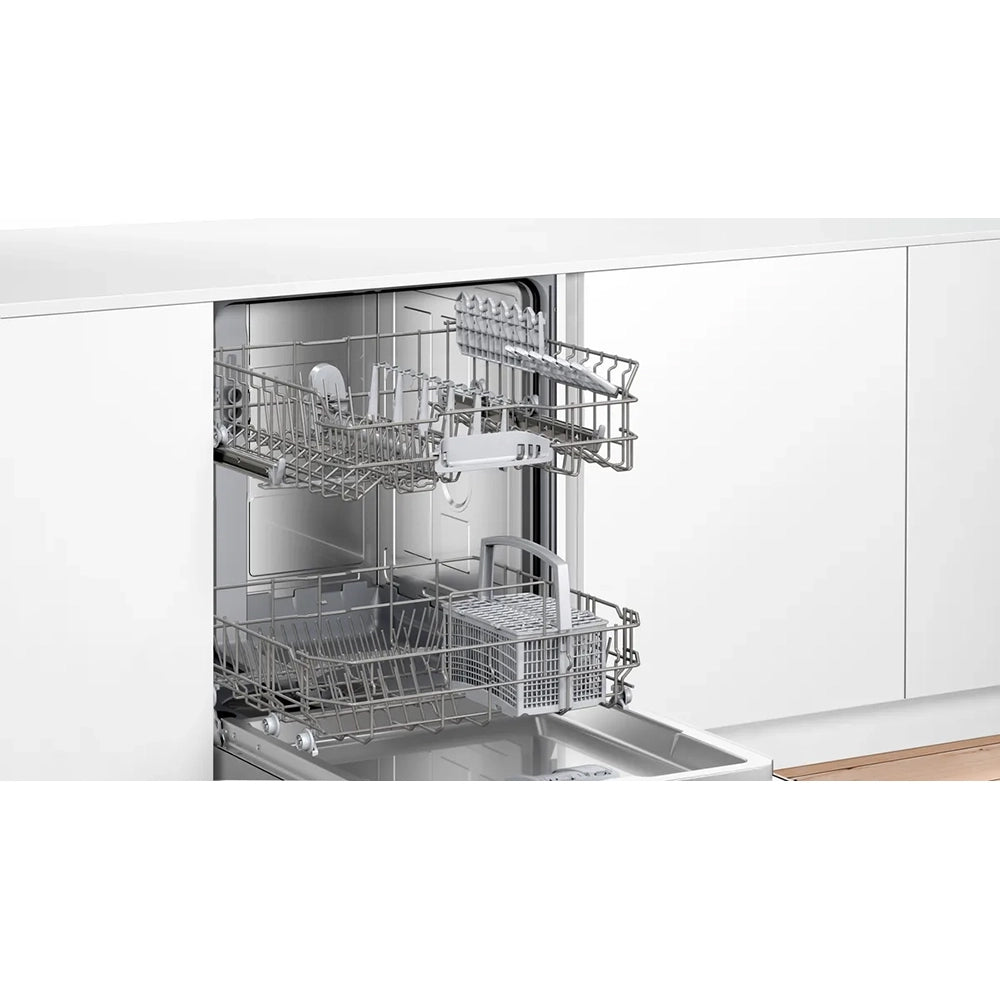 Bosch Series 2 60CM Built-In Standard Dishwasher - White | SMV2ITX18G from Bosch - DID Electrical