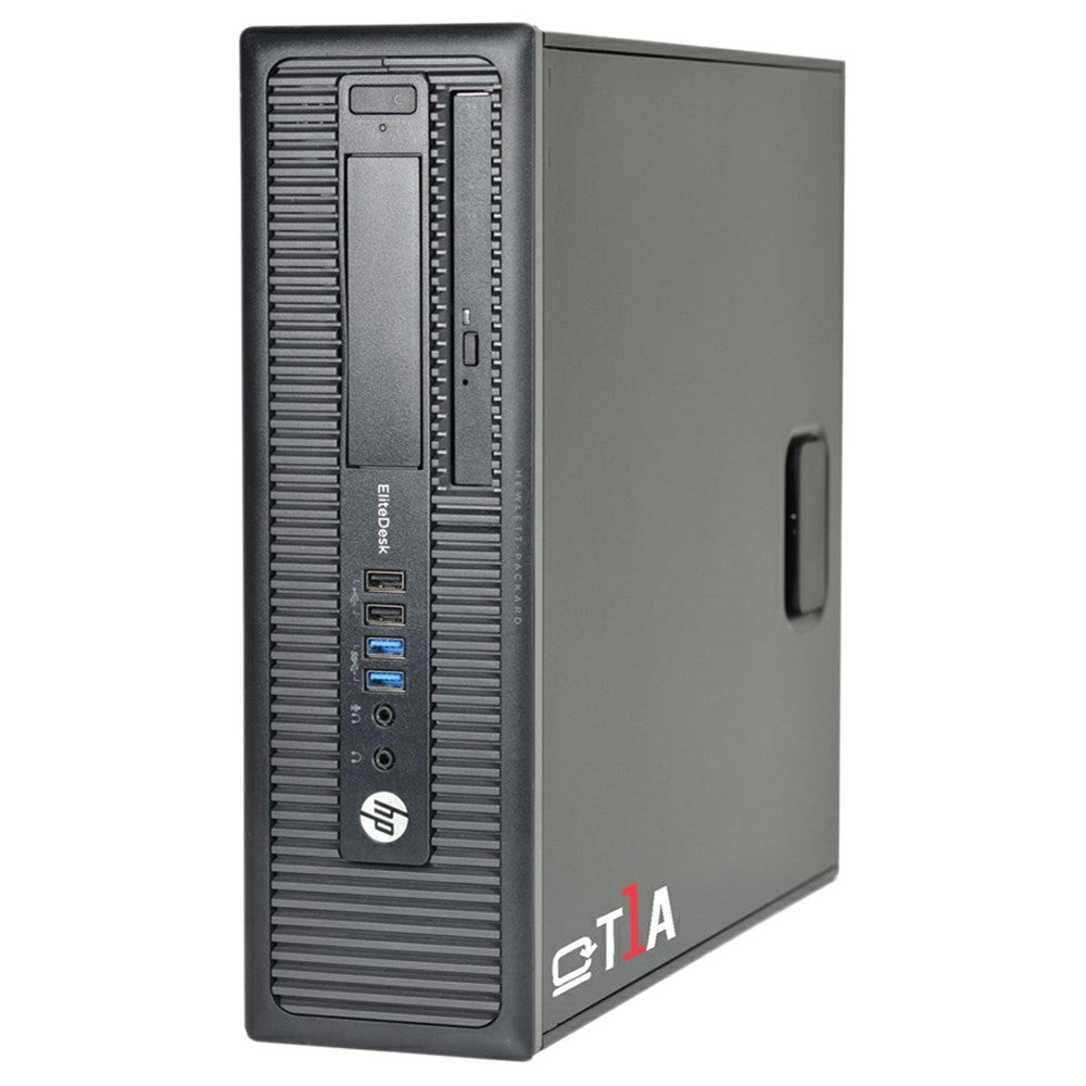 T1A Refurbished HP EliteDesk 800 G1 Intel Core i5 8GB/240GB Desktop CPU - Black | T1A-HPED800-MU-T017 from T1A - DID Electrical