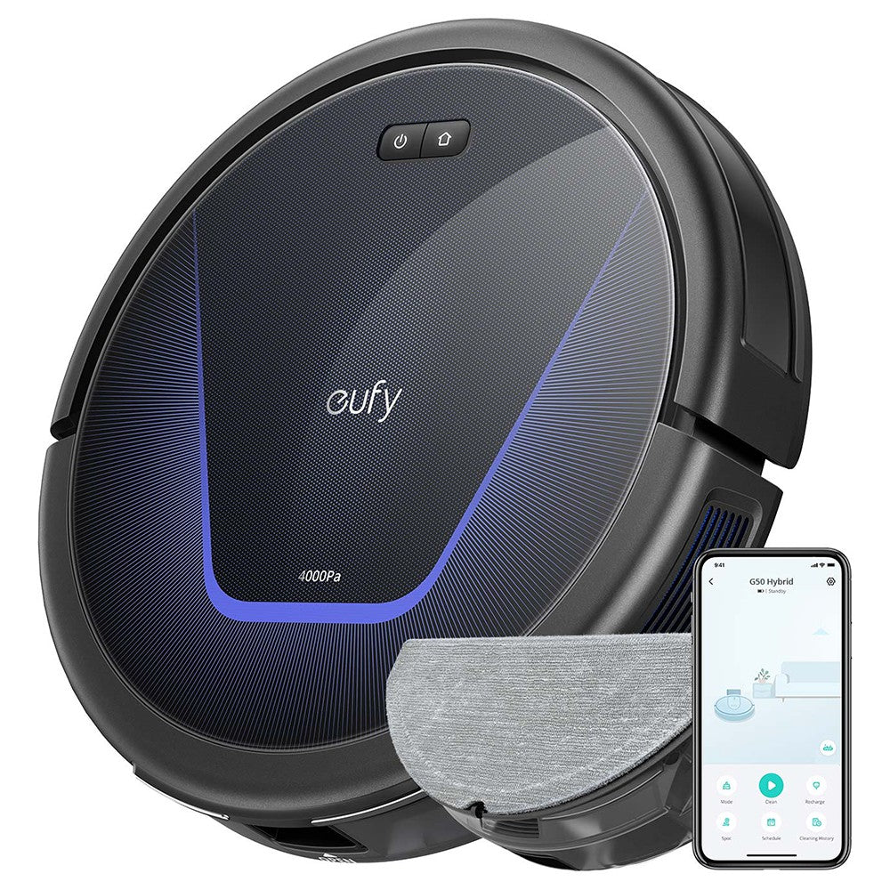 Eufy G50 Hybrid Robot Vacuum Cleaner - Black | T2212V11 from Eufy - DID Electrical