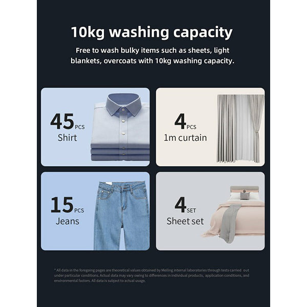 Thor 10KG 1400 RPM Washing Machine - White | T351410MLWA from Thor - DID Electrical