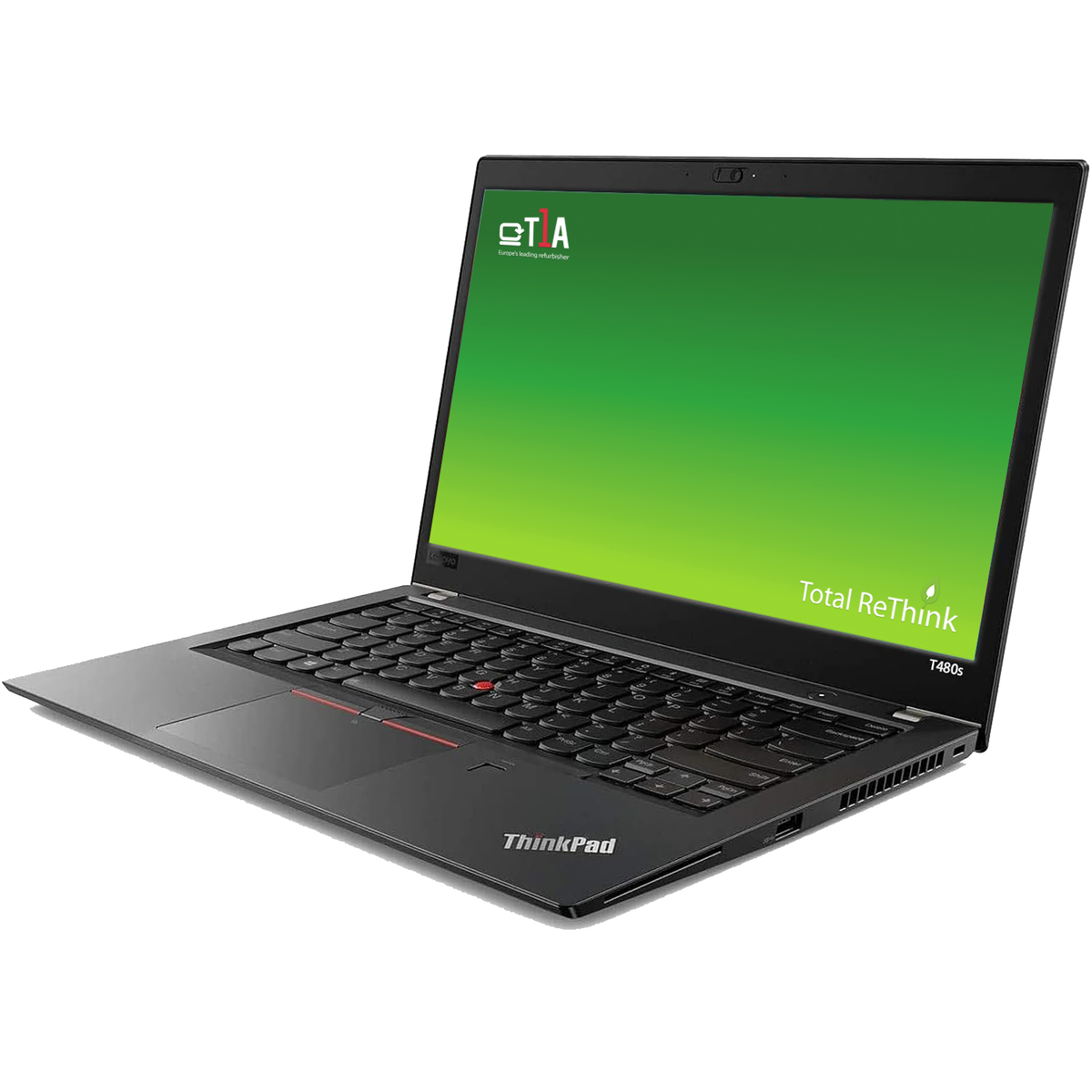 T1A Refurbished Lenovo ThinkPad T480 Intel Core i5 14&quot; 8GB/240GB Laptop - Black | T1A-L-T480-UK-T001 from T1A - DID Electrical