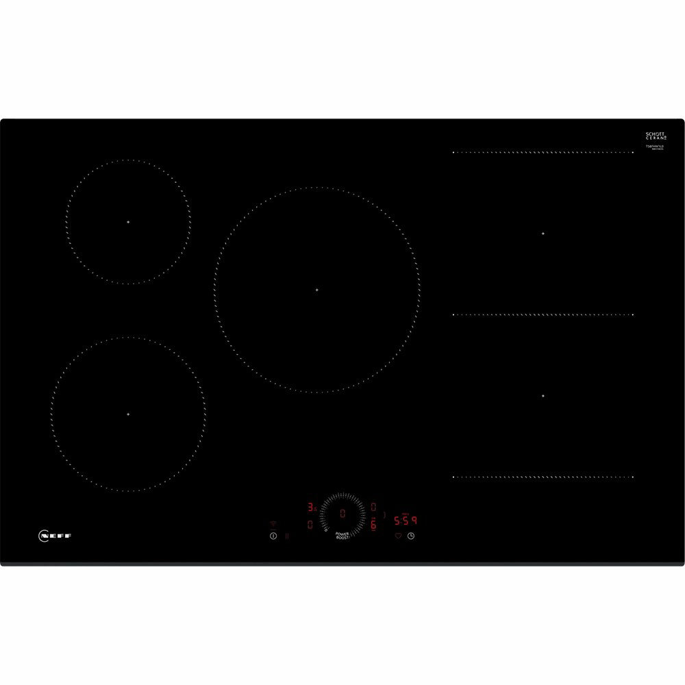 Neff N 70 80CM Cooker Top Induction Hob - Black | T58FHW1L0 from Neff - DID Electrical