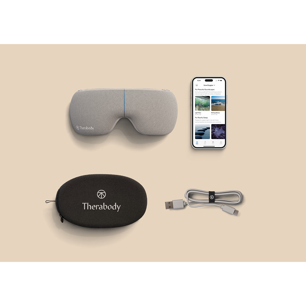 Therabody SmartGoggles Eye Massagers - Grey | TM03350-01 from Therabody - DID Electrical