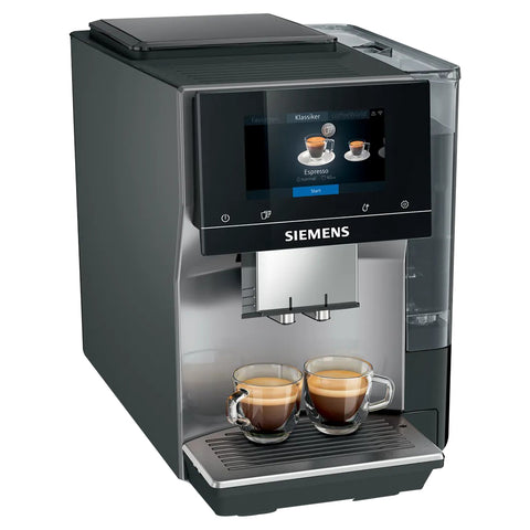 Siemens EQ700 Bean to Cup Coffee Machine - Black & Haze | TP715GB1